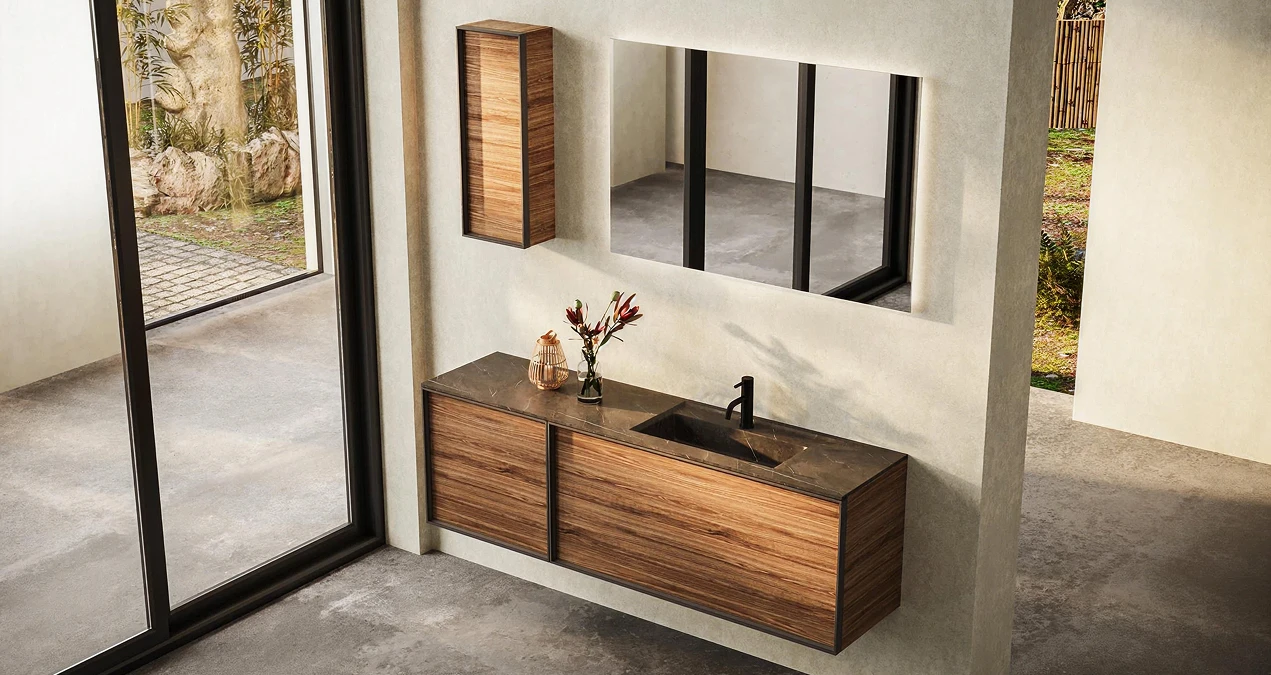 Swing Out Glass Partition