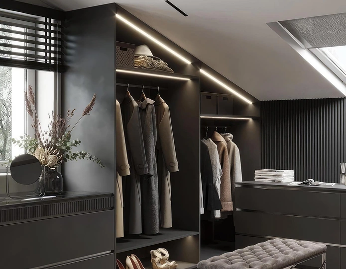 closet remodeling project